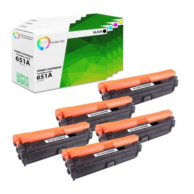 5Pk TCT For HP 651A MFP M775dn 775f 775z Compatible Premium Toner Cartridge