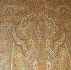 Beige Print Chenille Fabric Upholstery Fabric 1 Yard R133