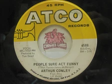 Arthur Conley – People Sure Act Funny / Burning Fire, 45 RPM VG (IF)