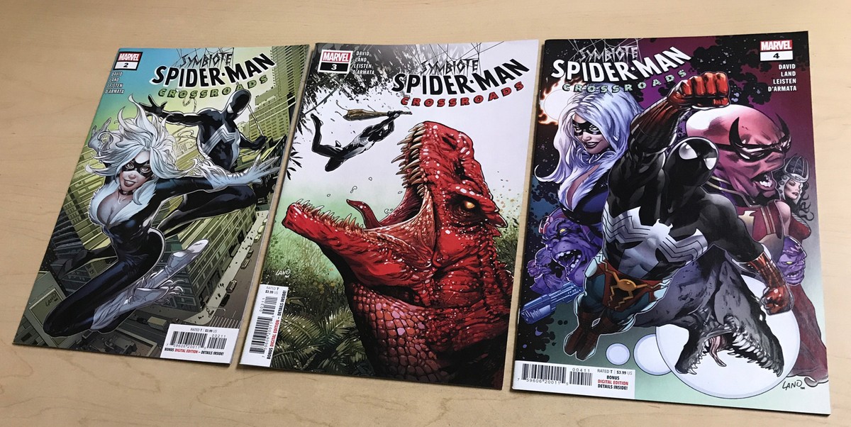 アメコミ Spider-Man Venom Symbiote SYMBIOTE SPIDER-MAN #2,3,4 (-9.8) GREG LAND/PETER DAVID-2021