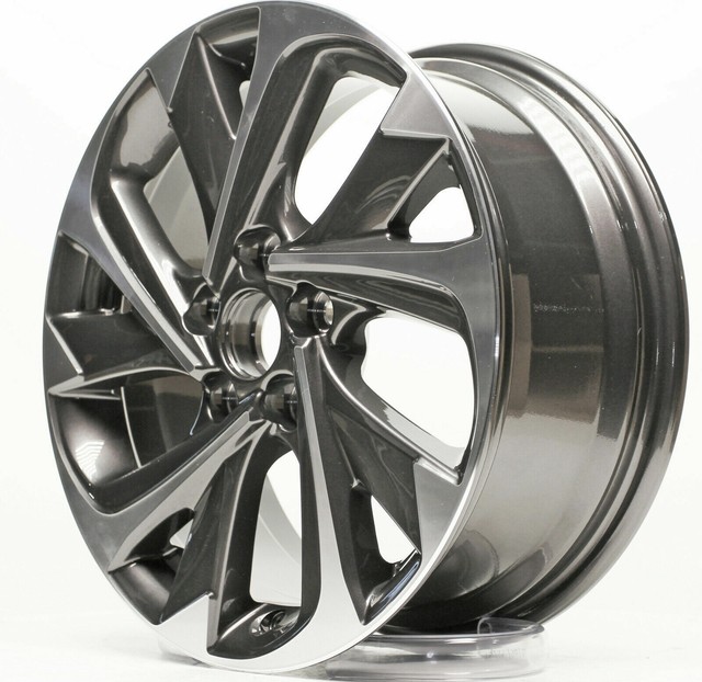 Wheel Fits 20172018 Toyota Corolla 17 Inch Alloy Rim Machined 5 Lug