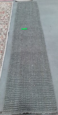 LIGHT GREY 2'-6'' x 12'-0'' Broken Thread Rug, Reduced Price 1172772556 NF447G-212