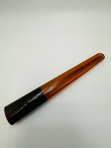 Vintage Amber Gilding Mouthpiece cigarette holder Kaliningrad USSR - Picture 13 of 15