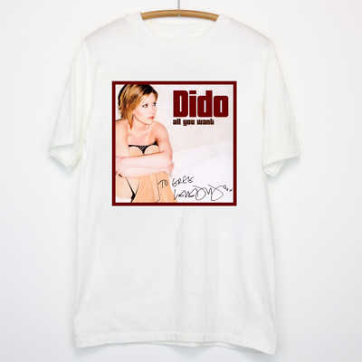Dido All You Want Cotton Gift For Fan S-2345XL White T-shirt