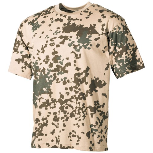 Military Camouflage Mens T-Shirt BW 