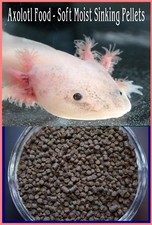 AXOLOTL FOOD SOFT PELLETS Rangen Newt Aquatic Frogs Salamander 3.2mm,ABF4