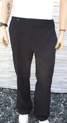 Original Bundeswehr Marine BW Klapphose marineblau Marinehose Matrose Diensthose