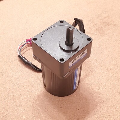 TWT 220 VAC Motor 3RK15GN-C w/ 3GN20K 20:1 Ratio Gearbox - Very NICE