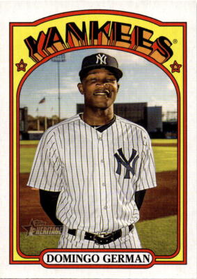 2021 Topps Heritage #613 Domingo German | eBay