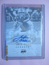 JOSH ALLEN 2018 Panini 99/99 Luminance RI-JOS ROOKIE RC AUTOGRAPH Buffalo Bills