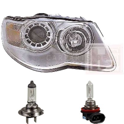 Right headlight for VW Touareg year Fab. 03/07-04/10 Incl. H7 + H9 X64 Engine