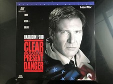 Clear And Present Danger Laserdisc Movie 1994 Widescreen Harrison Ford