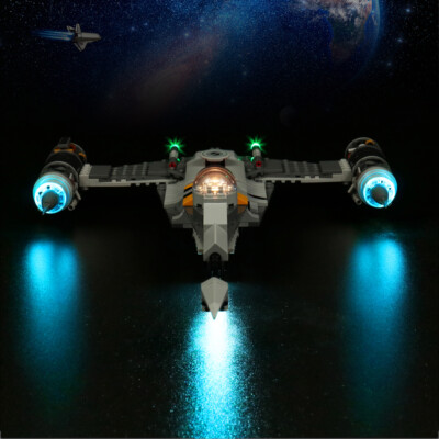 LocoLee LED Light Kit for Lego 75325 The Mandalorian's N-1 Starfighter Light Set