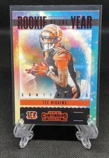 2020 Tee Higgins Red Rookie of the Year Panini Contenders Bengals NFL #RY-THI