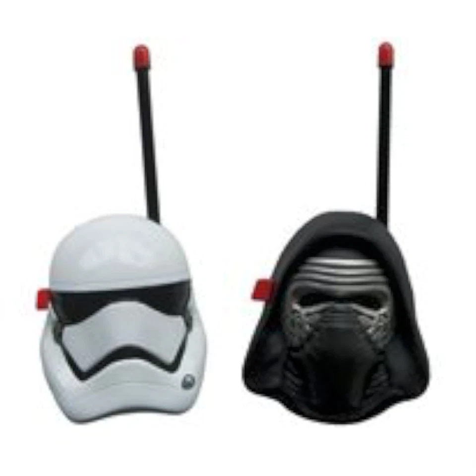 OFFICIAL Disney Star Wars Force Awakens Kylo Ren+Stormtrooper Walkie Talkie Set - Image 2 of 3