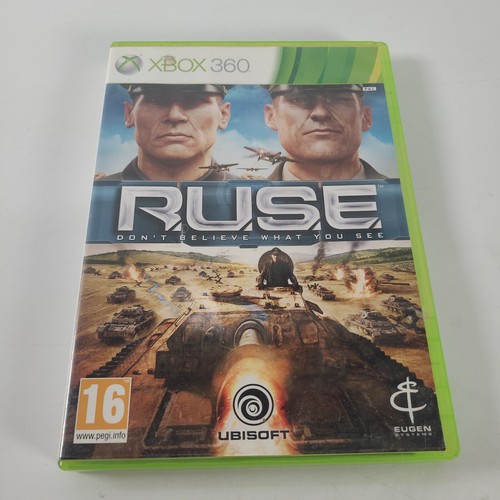 R.U.S.E. Ruse Xbox 360 Videospiel Handbuch PAL