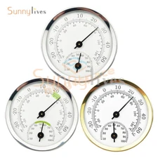 Mini Analog Thermometer Hygrometer Humidity Meter Gauge Indoor Temperature gauge