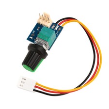 DC 5-12V Manual 4-wire PWM Fan Speed Controller Regulator with Switch Chassis