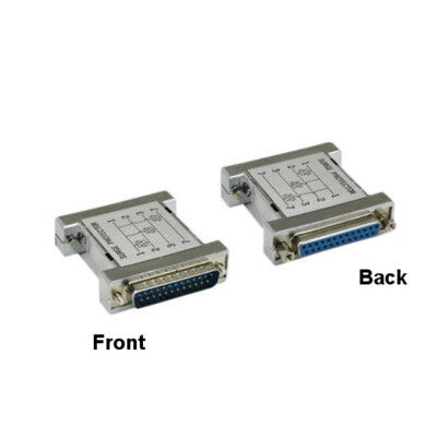 [10X] DB25 Male to Female Surge Protector MOV Prevent Short-Circuit RS232 Device