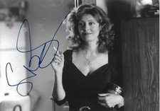 Susan Sarandon Autogramm signed 13x18 cm Bild s/w