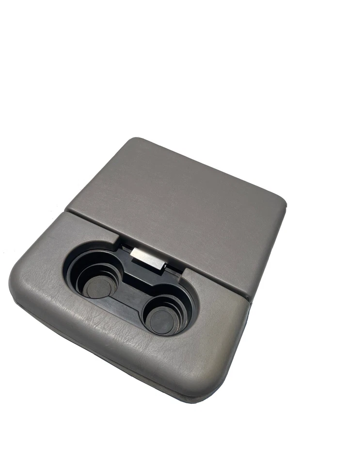 Asiento de salto Ford F250 F350 Super Duty 99-2010 nuevo tapa de consola negro SIN PLÁSTICO Foto 2 de 4