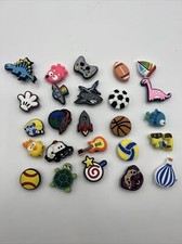 25 PC Different Shoe Charms Shoes Decoration Accessories For Croc Wristband NEW