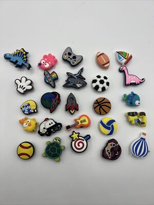 25 PC Different Shoe Charms Shoes Decoration Accessories For Croc