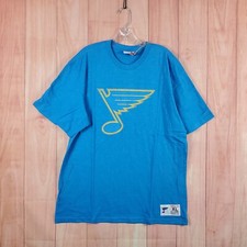 Mitchell & Ness Legendary Slub Mens T-Shirt XL Blue St. Louis Blues Ice Hockey