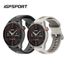 IGPSPORT LW10 AMOLED Screen Cycling Watch Heart Rate Bluetooth Call GPS