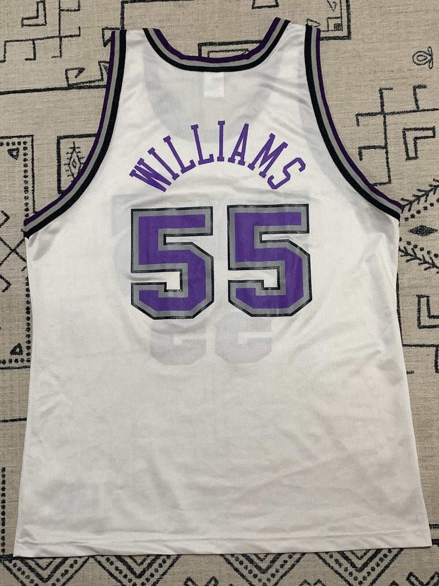 Jason Williams Champion Jersey 44 Large Sacramento Kings Jason Williams Champion Jersey 44 Large Sacramento Kings