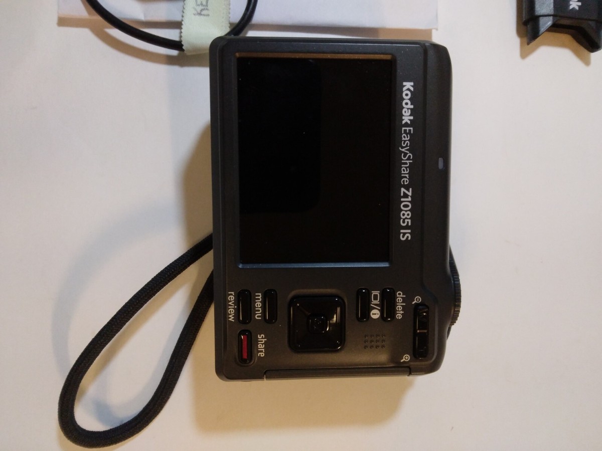 Kodak Easyshare Z1085 IS 10MP HD Digital Camera Display