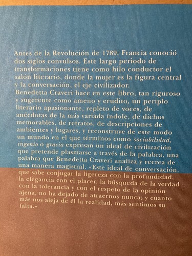 La cultura de la conversación (Biblioteca de Ensayo / Serie mayor) - Imagen 2 de 2