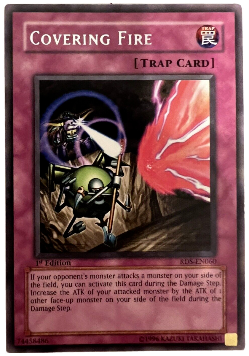 Yu-Gi-Oh! TCG - Covering Fire - Rare | eBay