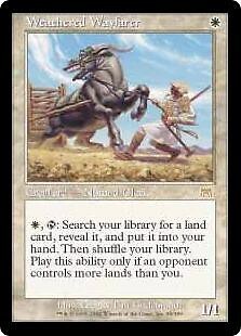 Magic The Gathering Onslaught Single Card Rare Weathered Wayfarer #59 - Picture 1 of 1