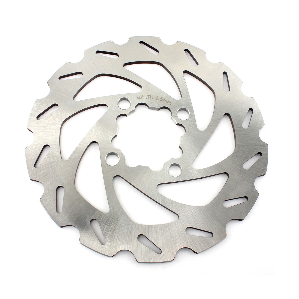 Yamaha Raptor 700 Wheels Rear Wave Brake Disc Rotor & Pads Kit For 2006-2012 Yamaha Raptor 700 YFM700R ATV Raptor 700 Aftermarket - Foto 4