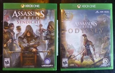 ASSASSIN'S CREED SYNDICATE  AND  ASSASSIN'S CREED ODYSSEY -  XBOX ONE - UBISOFT