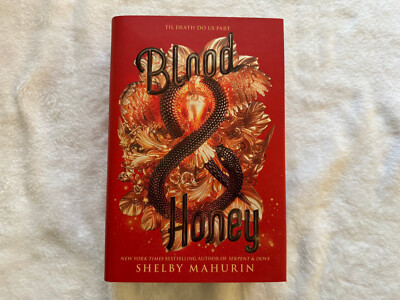 FAIRYLOOT SIGNED Blood and Honey by Shelby Mahurin (Hardcover) Illumicrate