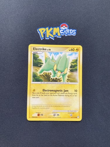 Pokémon TCG Electrike Mysterious Treasures 81/123 Regular LP. - Picture 1 of 3