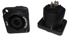 2x Neutrik NL2 2 Pole Speak On Connector Chassis Panel Mount Speaker Terminal