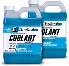 Qty 2 of ENGINE ICE 1/2 GAL High Performance Coolant Non-Toxic Biodegradable
