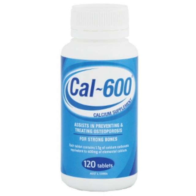 Cal-600 tabs 120 (9323857000100)