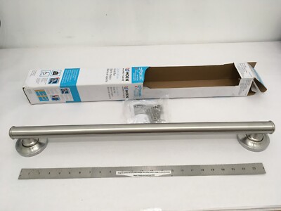 NEW Moen Home Care 24'' Grab Bar Grip Pads 500lbs - BRUSHED NICKEL - LR8724D1GBN