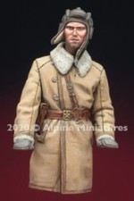 ALPINE MINIATURES 1:35 SET 35282 WWII RUSSIAN TANK COMMANDER 2 1 FIGURE 