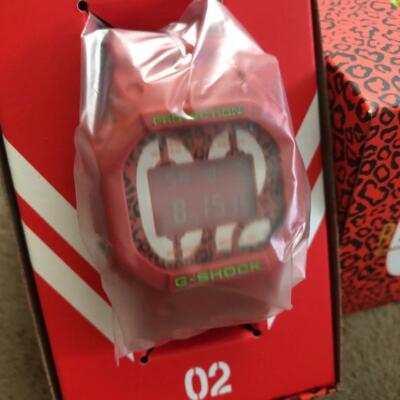 G-Shock Evangelion DW-5600 EVA-02 The Beast Model feat.RADIO