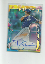 2014 FINEST ROOKIE AUTOGRAPHS REFRACTORS #RATM TOMMY MEDICA  E143A