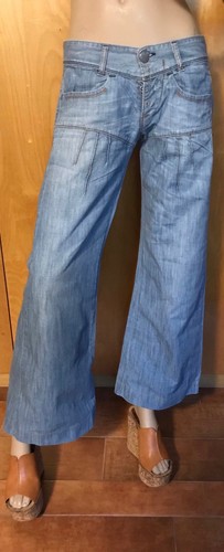 JEANS MISS SIXTY CAMPANA ZAMPA NUOVI CASUAL HIPPIE FIGLI FIORI CAPRI CARGO  SEXY | eBay
