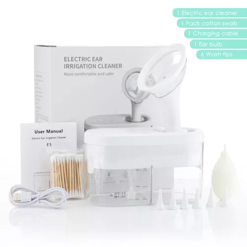 Electric Ear Water Cleaner Ear Wax Remover Ear Washer Earwax Cleaning Kit Tool - Picture 11 of 18