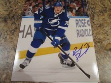 RICHARD PANIK SIGNED 8x10 MATTE PHOTO TAMPA BAY LIGHTNING (A)