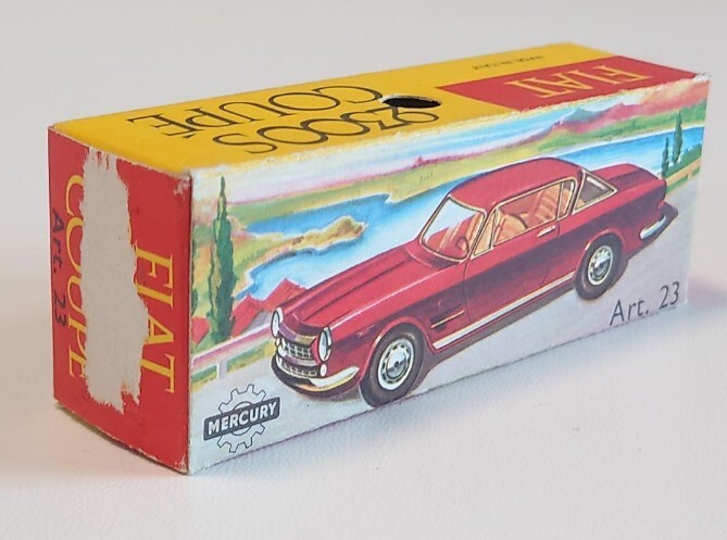 RARE Vintage MERCURY Art.23 FIAT 2300S COUPE with Original box | eBay