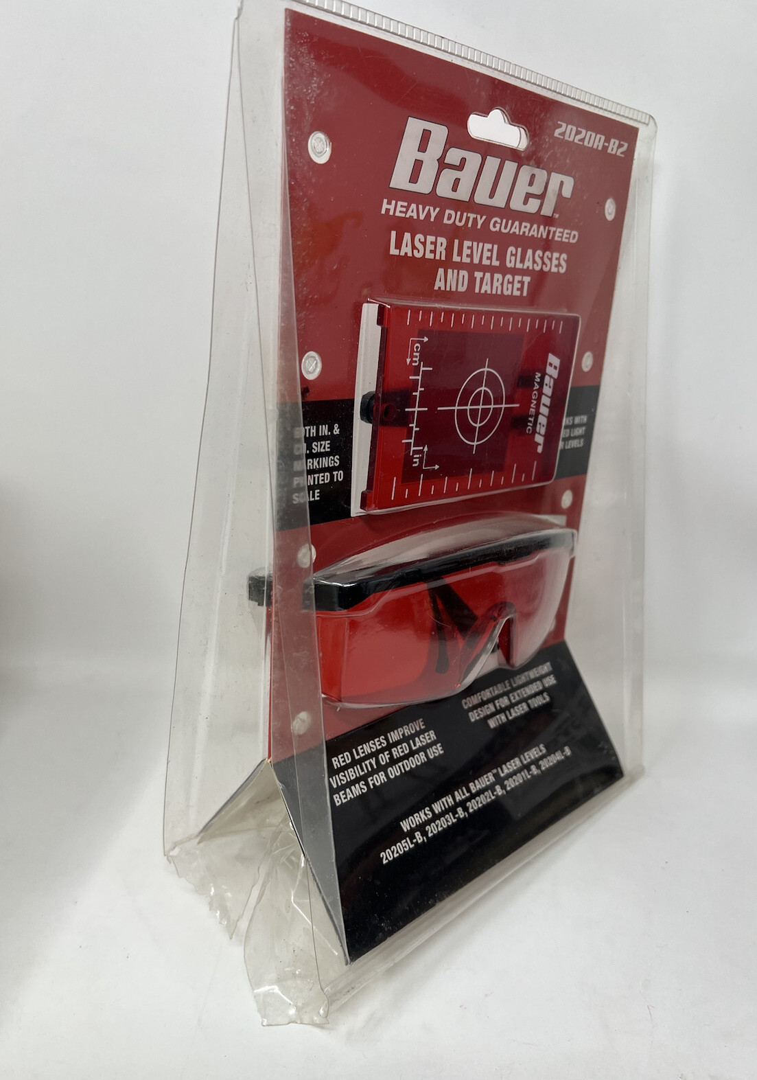 Bauer Laser Level Glasses & Target Item 2020AB2 for sale online eBay